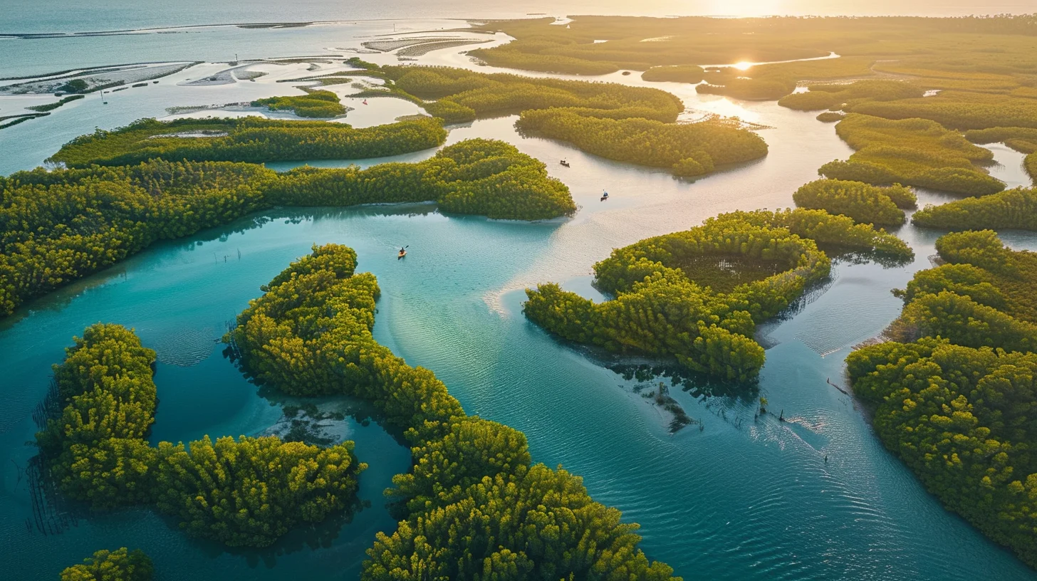 Gulf Coast aerial view