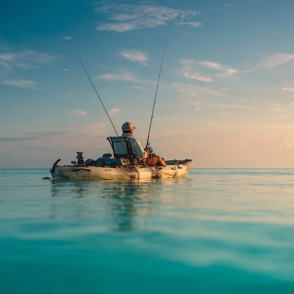 Kayak fishing adventure